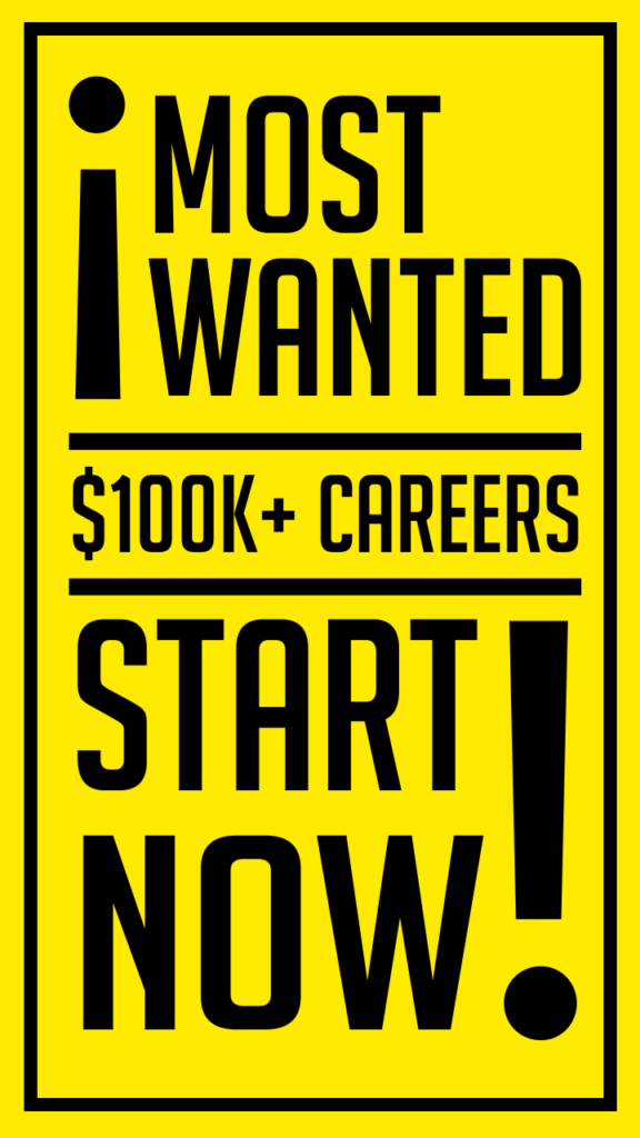 iMOST WANTED : 100k Careers Start Here